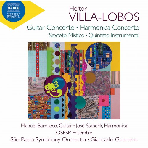 Manuel Barrueco, Jose Staneck, OSESP Ensemble, Sao Paulo Symphony Orchestra & Giancarlo Guerrero - Villa-Lobos: Works (2019) [Hi-Res]