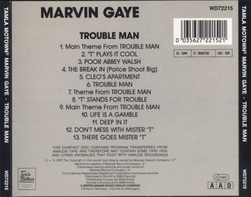 Marvin Gaye - Trouble Man (1972)