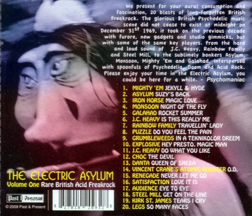 VA - The Electric Asylum Volume 1 (Rare British Acid Freakrock) (2009) Lossless