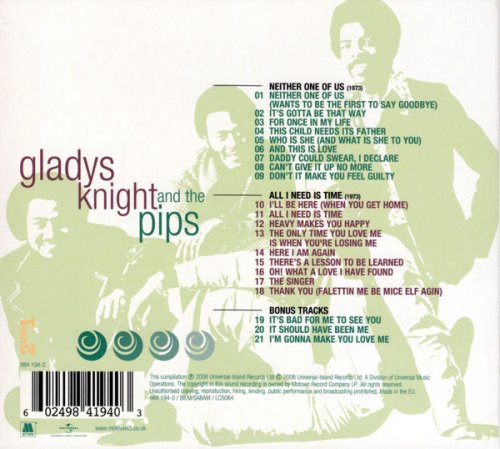 Gladys Knight & The Pips - Neither One of Us & All I Need Is Time (2006)