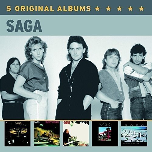Saga - 5 Original Albums [5CD Box Set] (2015)