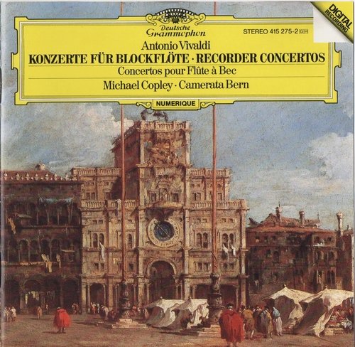 Michael Copley, Camerata Bern, Thomas Füri - Vivaldi: Recorder Concertos (1985)