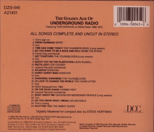 VA - The Golden Age of Underground Radio, Vol. 1 (1989)