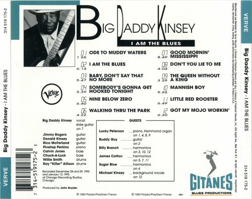 Big Daddy Kinsey - I Am The Blues (1993) FLAC