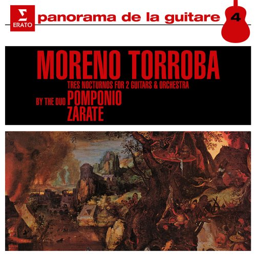 Duo Pomponio-Zárate - Moreno Torroba: 3 Nocturnos for Two Guitars and Orchestra & Pieces for Guitar Duet (2019)