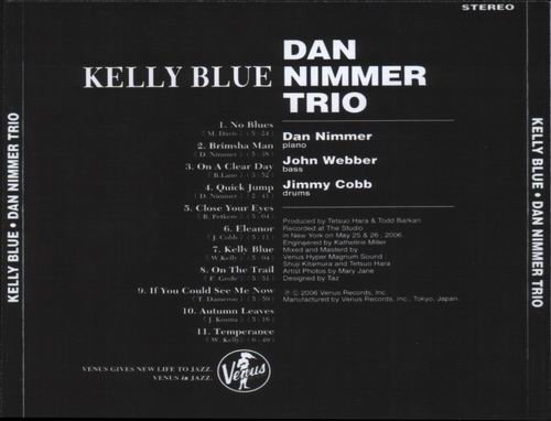 Dan Nimmer Trio - Kelly Blue (2006) CD Rip