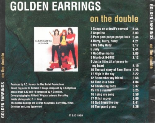 Golden Earings - On The Double (Reissue) (1969/2002)