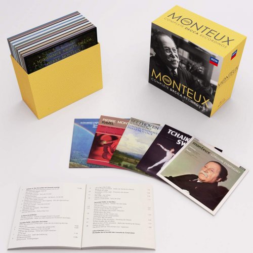 Pierre Monteux - Pierre Monteux: Complete Decca Recordings (2019) [24CD Box Set]