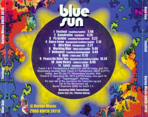 Blue Sun - Festival (Reissue) (1970-71/2006)