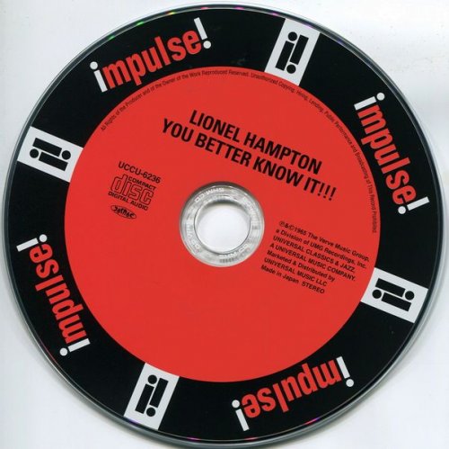 Lionel Hampton - You Better Know It !!! (1964) {2012, Japanese Reissue, 24-bit Remastered}