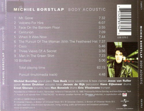 Michiel Borstlap - Body Acoustic (1999)