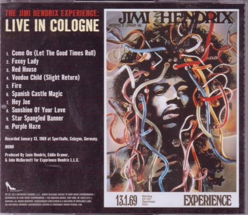 The Jimi Hendrix Experience - Live In Cologne (2013)