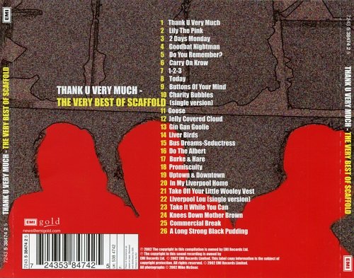 Scaffold - Thank U Very Much - The Very Best Of Scaffold (Reissue) (2002)