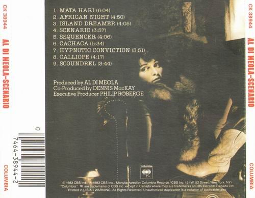 Al Di Meola - Scenario (1983) CD Rip