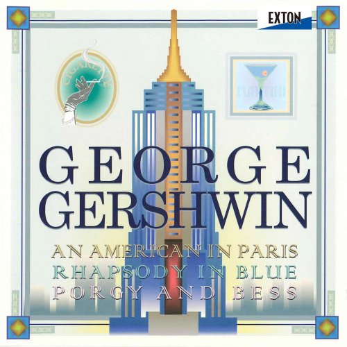 Pascal Godart, Mark Gorenstein & Russian Symphony Orchestra - Gershwin: An American in Paris, Rhapsody in Blue, Symphonic suite ''Porgy and Bess'' (2019)