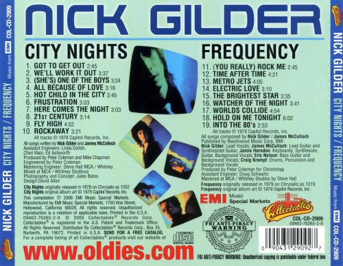 Nick Gilder - City Nights / Frequency (2006)