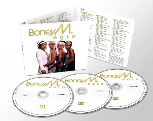 Boney M. - Gold (2019) {3CD Box Set}