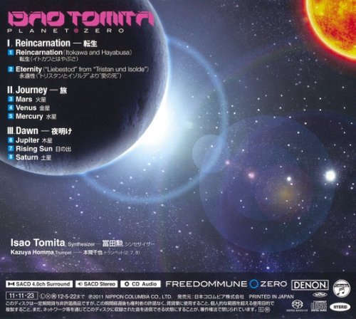 Isao Tomita - Planet Zero (2011) Hi-Res