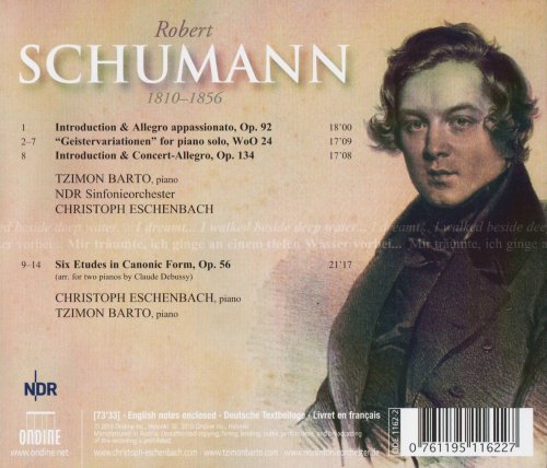Tzimon Barto, Christoph Eschenbach, NDR Sinfonieorchester, Christoph Eschenbach - Schumann (2010)