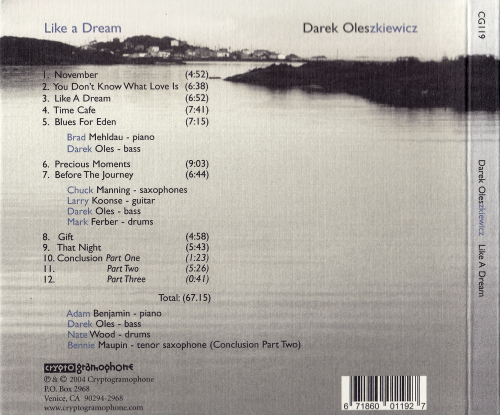 Darek Oleszkiewicz - Like a Dream (2004)