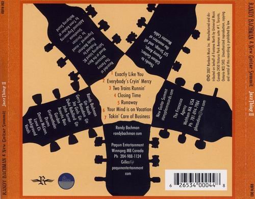 Randy Bachman & New Guitar Summit - Jazz Thing II (2007)