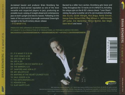 Brian Bromberg - It Is What It Is (2009)  CD Rip