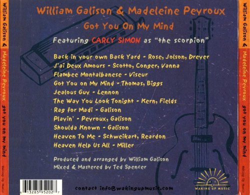 Madeleine Peyroux, William Galison - Got You on My Mind (2004) FLAC