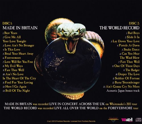 Whitesnake - Made In Britain (2013)