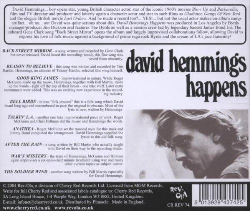 David Hemmings - Happens (Reissue) (1967/2004)