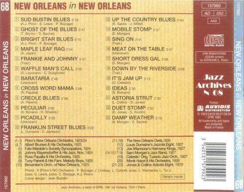 VA - New Orleans In New Orleans (1993)