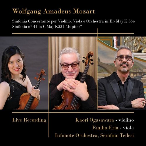 Various Artists - Mozart - Sinfonia concertante K 364, Sinfonia No. 41, K 551 (Jupiter) (Live Recording) (2019)