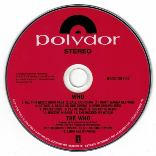 The Who - WHO (2019) {Target Exclusive Deluxe Edition}