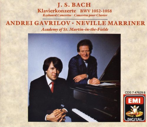 Andrei Gavrilov, Academy of St.Martin-in-the-Fields, Neville Marriner - J.S. Bach: Piano Concertos (1987)
