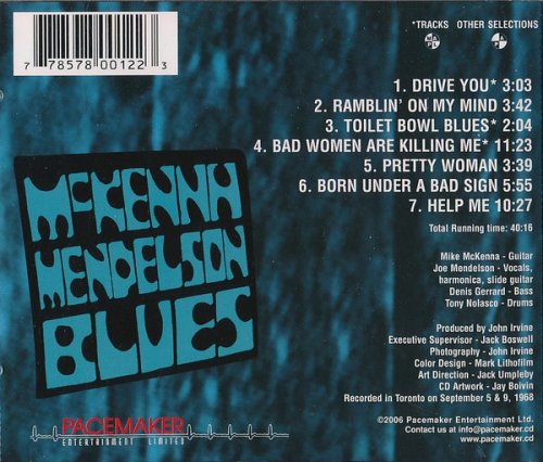 McKenna Mendelson Mainline - Blues (Reissue) (1969/2006)