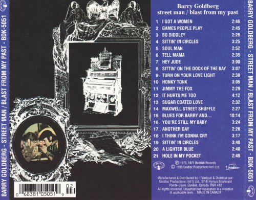 Barry Goldberg - Street Man `70 / Blast From My Past `74