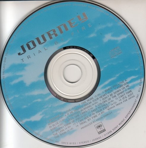 Journey - Trial By Fire (1996) {Japan 1st Press}