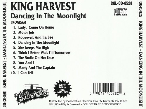 King Harvest - Dancing In The Moonlight (Reissue) (1972/1993)