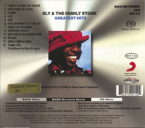 Sly & The Family Stone - Greatest Hits (1970) [2015 SACD]