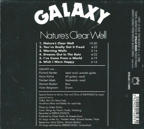 Galaxy - Naturer Clear Well (Reissue) (1978/1998)