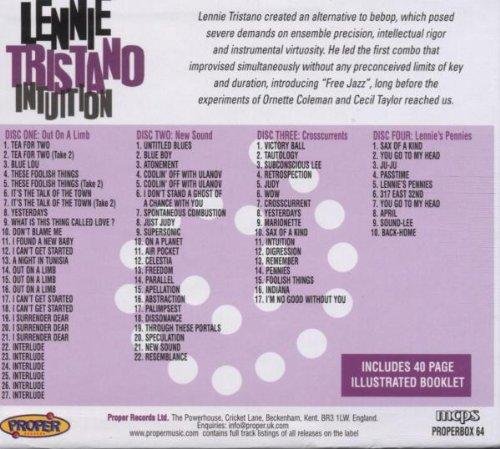 Lennie Tristano - Intuition (2003) [4CD]