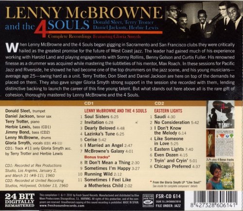 Lenny McBrowne And The 4 Souls - Complete Recordings (1960) [2010 Fresh Sound 24-bit Remaster]