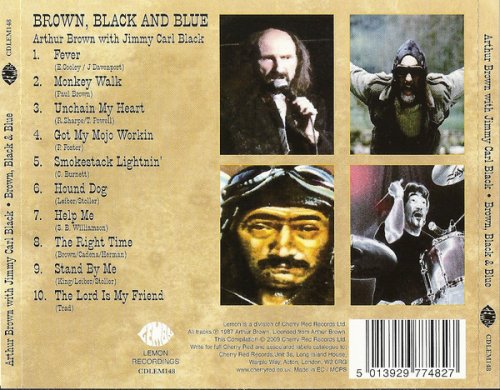 Arthur Brown with Jimmy Carl Black - Brown, Black & Blue (Reissue, Remastered) (1988/2009)