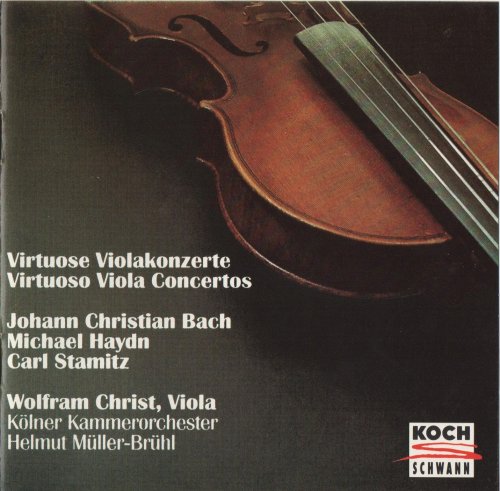Wolfram Christ - J.C. Bach, M. Haydn, C. Stamitz: Viola Concertos (1994)