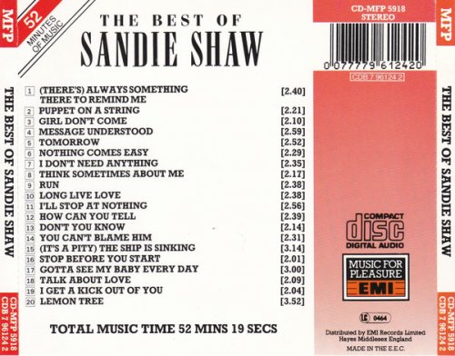 Sandie Shaw - The Best Of (1991)