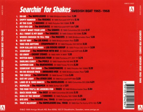 VA - Searchin For Shakes - Swedish Beat 1965-1968 (1999)
