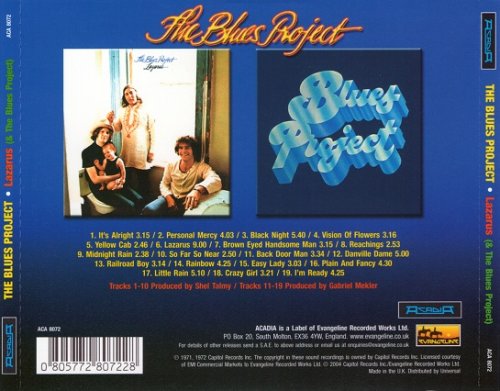 The Blues Project -  Lazarus / The Blues Project (Reissue, Remastered) (1971-72/2004)