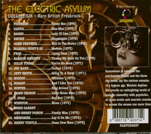 VA - The Electric Asylum, Volume 6: Rare British Freakrock, 1971 - 1976 (2014)