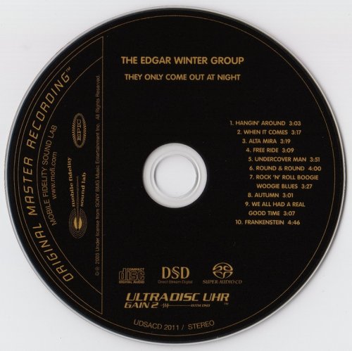 The Edgar Winter Group - They Only Come Out At Night (1972) {2005, UDSACD} CD-Layer