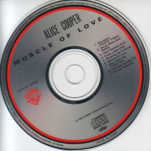 Alice Cooper - Muscle Of Love (1973) {1990, Japan 1st Press}