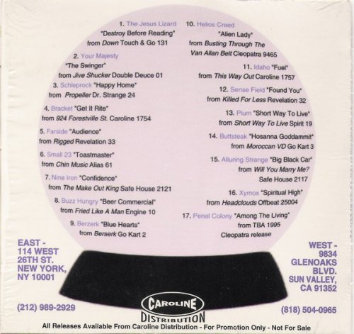 VA - I Hear Ya! Fall 1994: The Caroline Distribution CD Sampler #6 (1994)